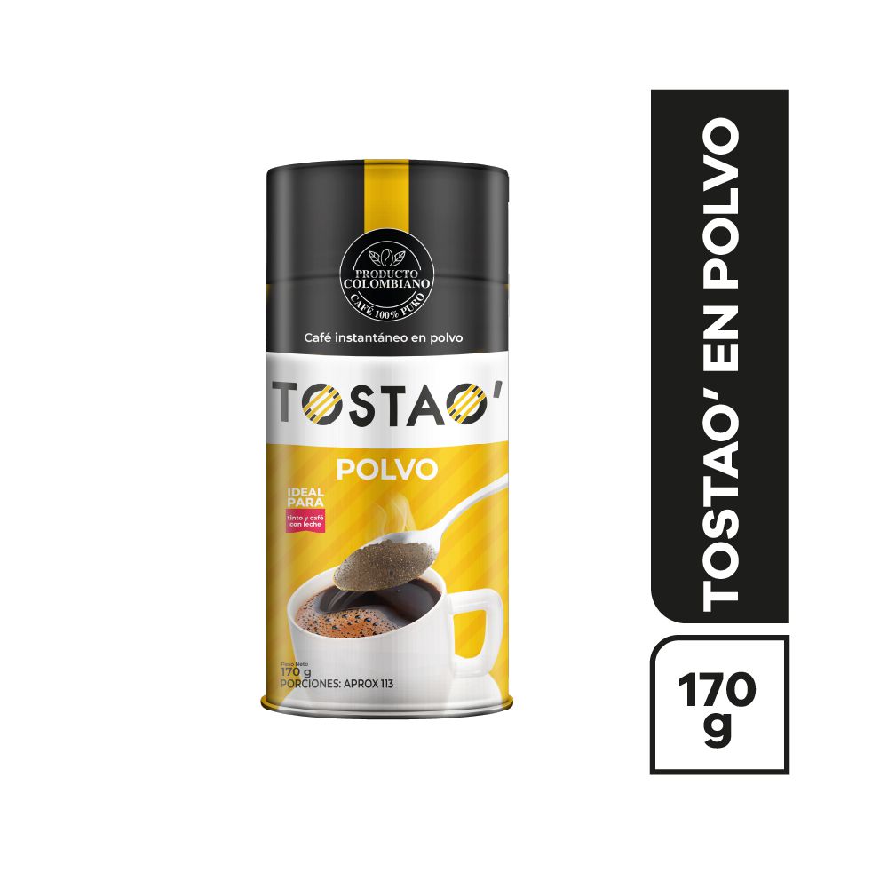Café TOSTAO Soluble En Polvo (170  gr)