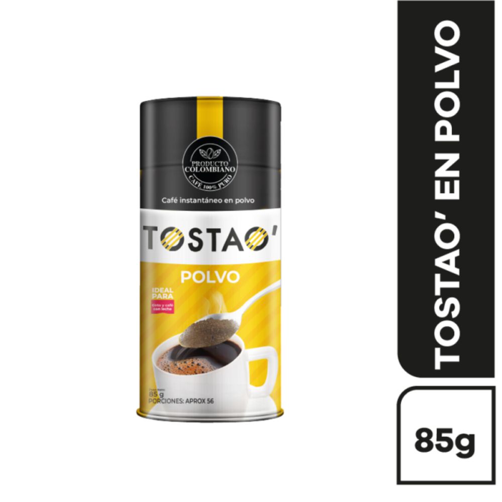 Café TOSTAO Soluble En Polvo (85  gr)
