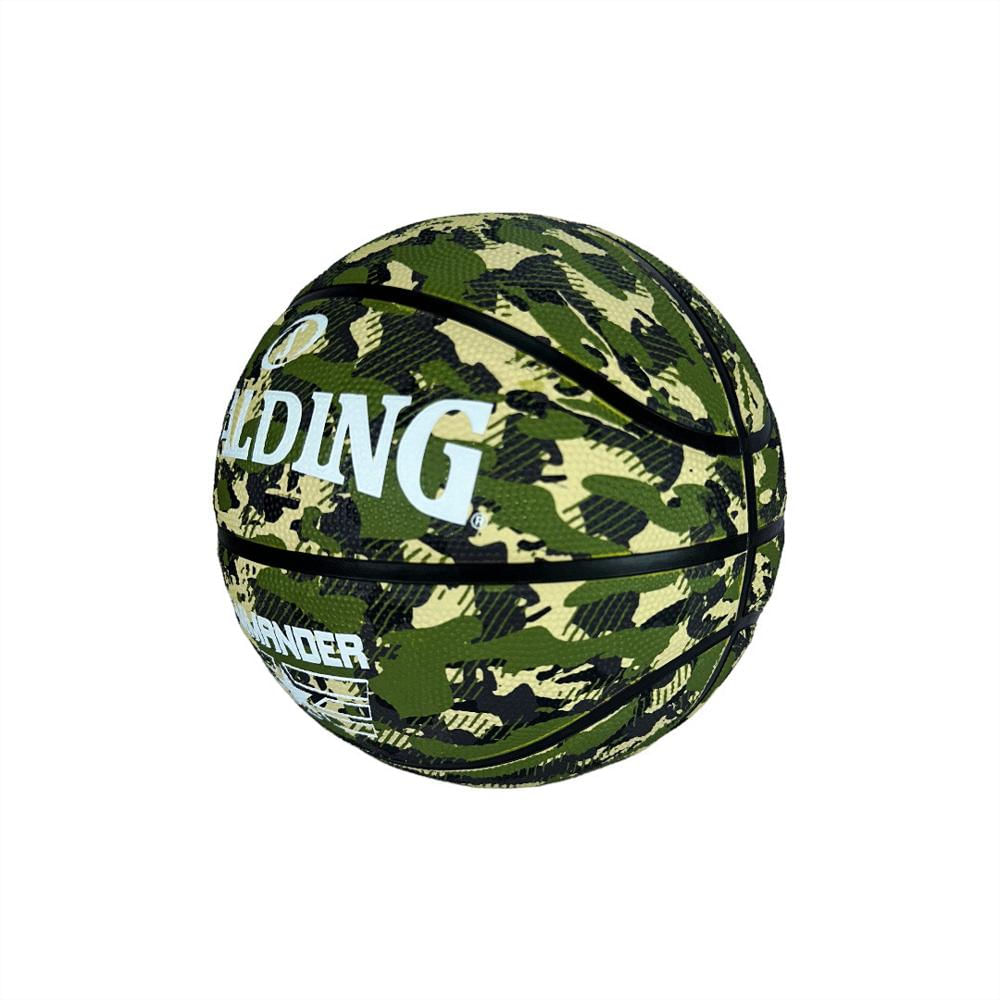 Balon De Baloncesto Basketball Spading Commander #7 En Caucho Verde