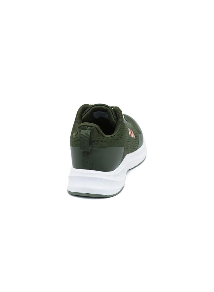 Tenis Fila Lecianmer Running Verde/Naranja img #5