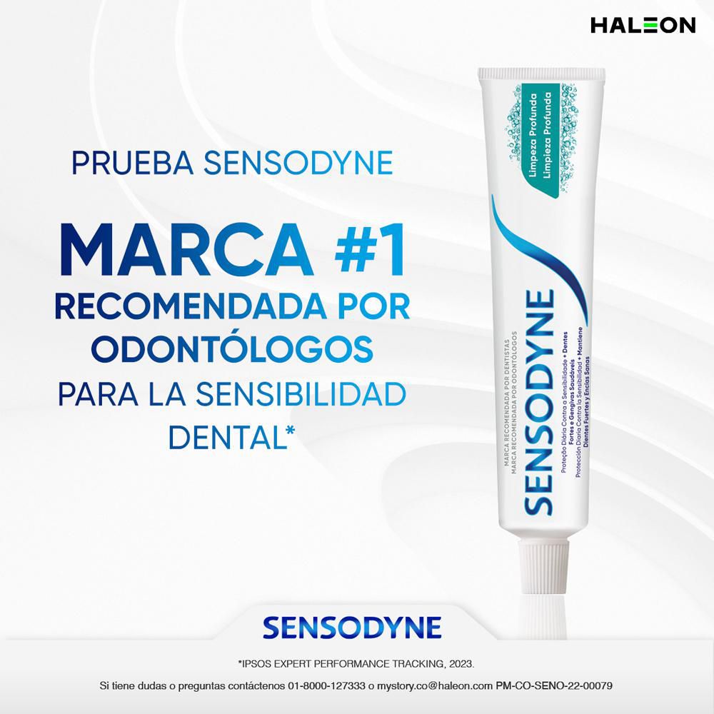 Crema dental SENSODYNE limpieza profunda (90  gr) img #6