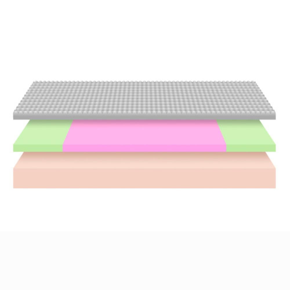 Combo Pullman Semidoble (120X190) Foampack + Base Cama + Almohada | Tela Café img #4