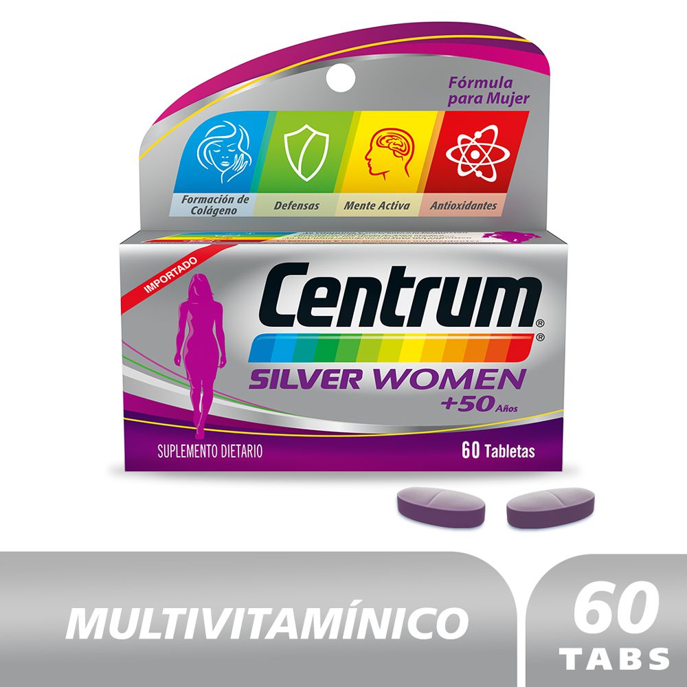 suplemento CENTRUM DIETARIO WOMEN (60  und)