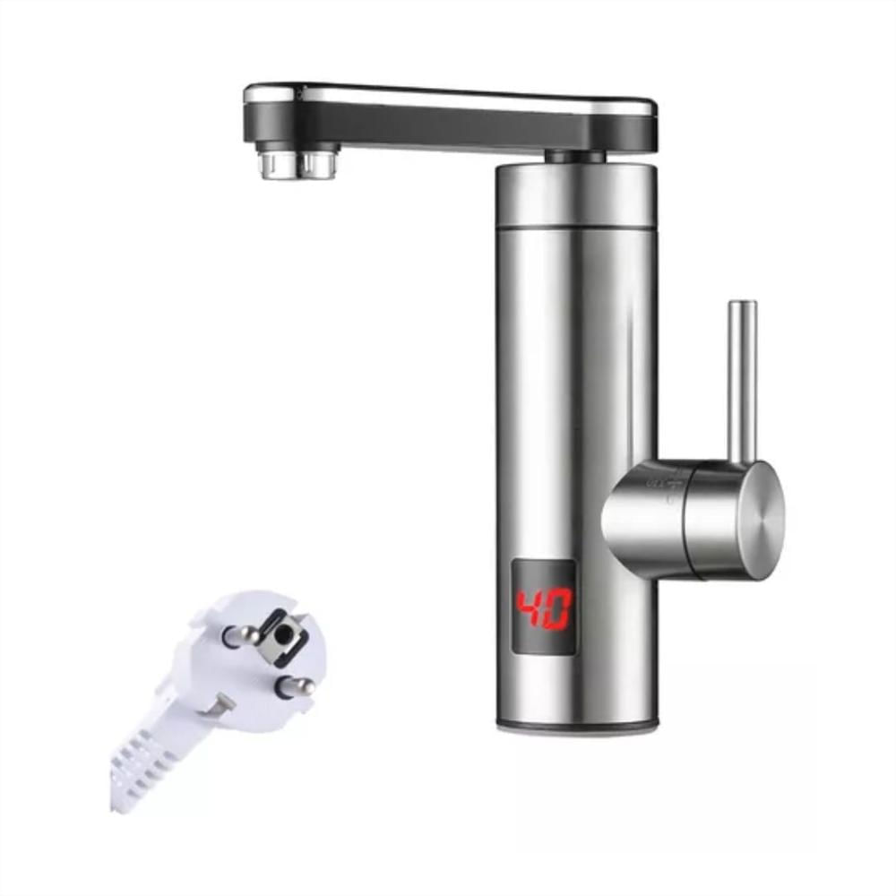 Grifo Calefactor Instantáneo De 3300 W Con Pantalla Led De T