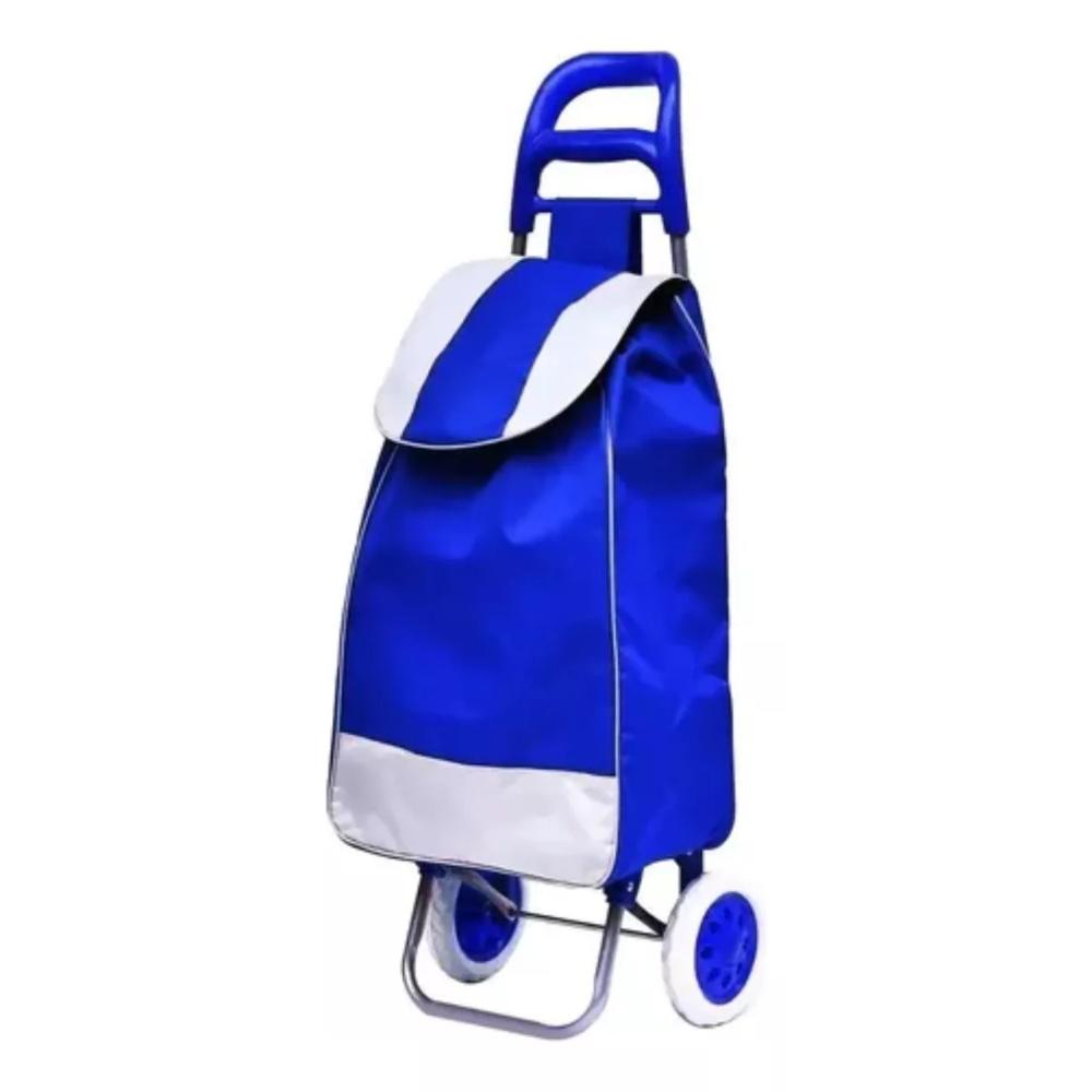 Carrito De Tela Multifuncional Azul N03
