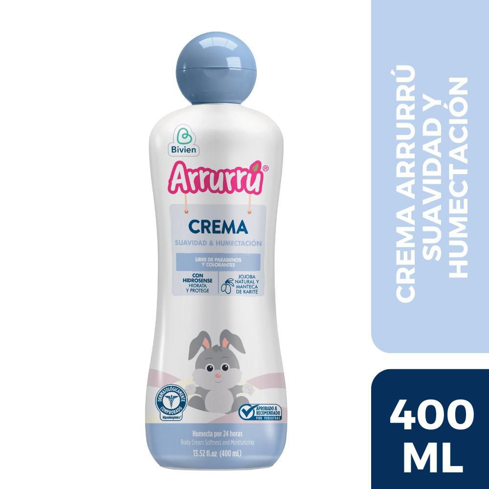 Cuidado Aseo Bebe ARRURRU SUAVIDAD Y HUMECTACION (400 ml)