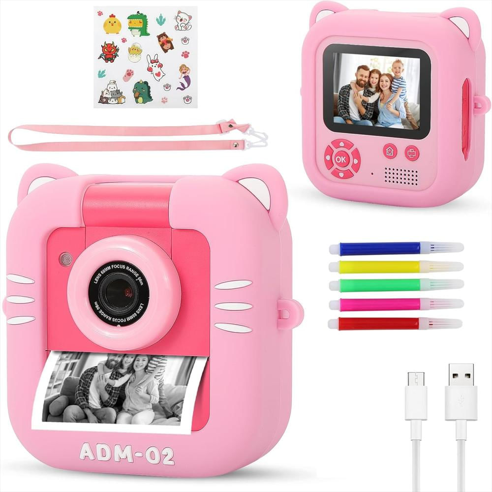 Camara Digital Impresora Niños Modo Selfi Adm 02