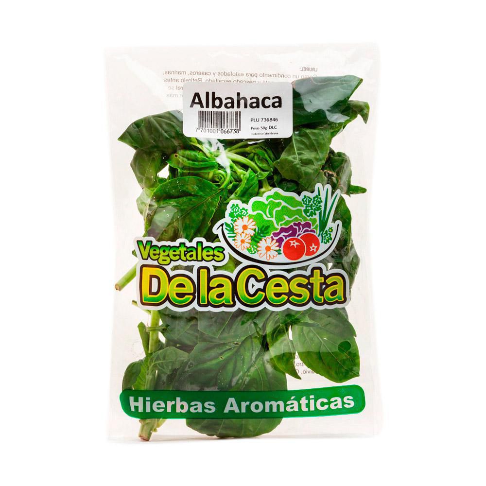ALBAHACA FRESCA BOLSA 50 gr