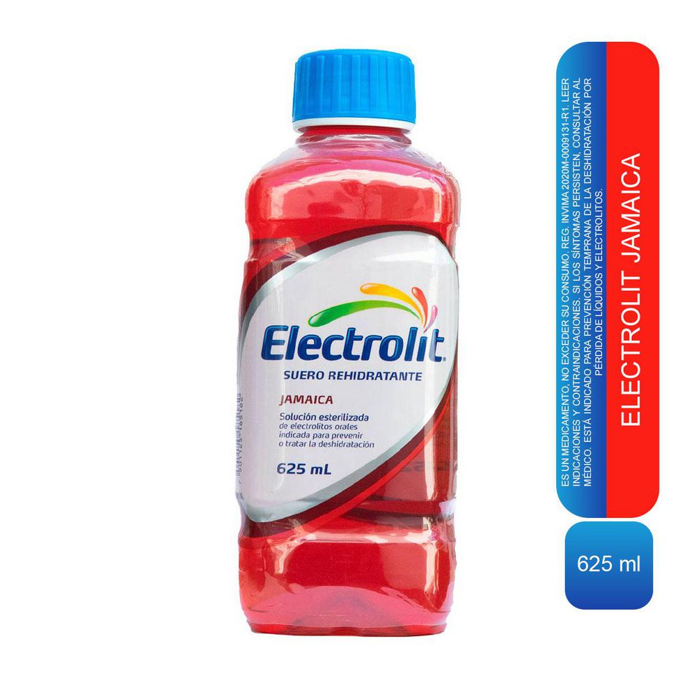 Suero ELECTROLIT Rehidratante jamaica (625 ml)