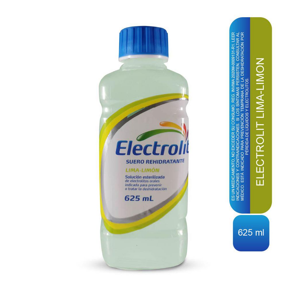 Suero ELECTROLIT Rehidratante lima limón (625 ml)