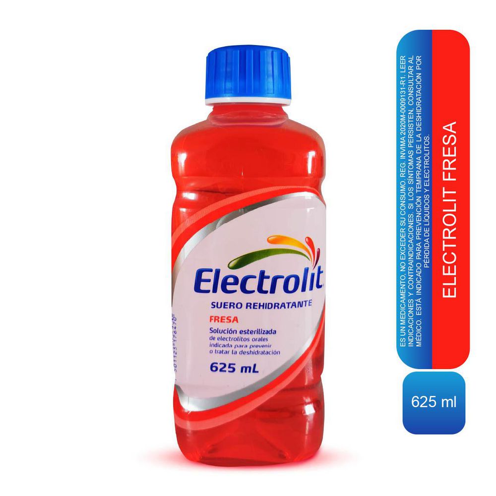 Suero ELECTROLIT Rehidratante fresa (625 ml)