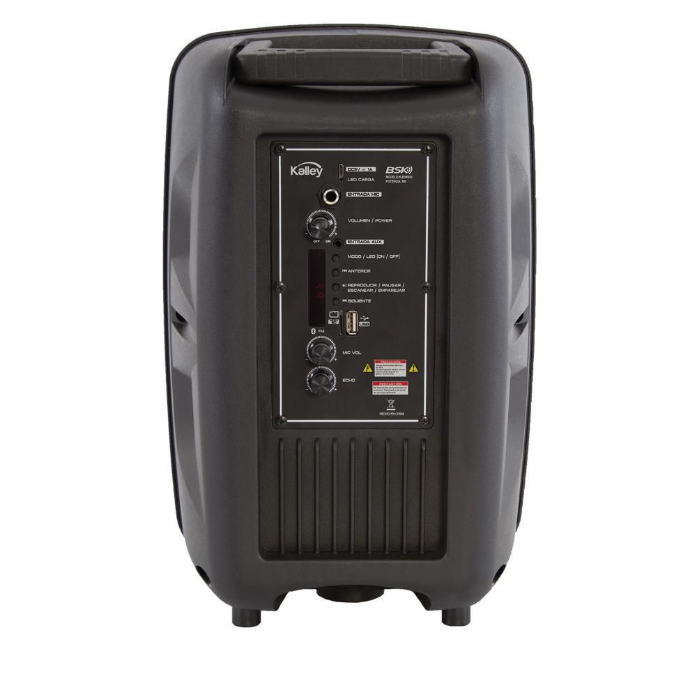 Parlante KALLEY KBSK8W  8 W Negro Bluetooth img #2