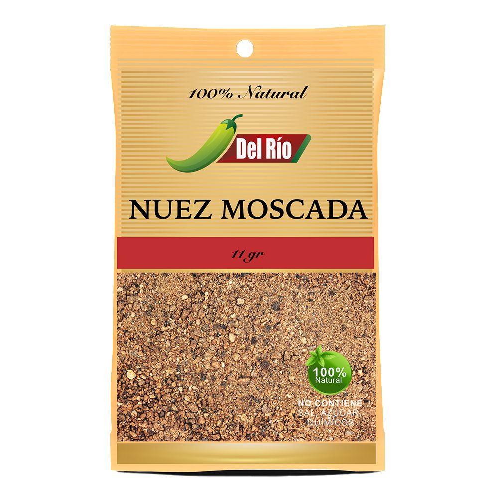 Nuez moscada PRODUCTOS DEL RIO 100% natural (11 gr)