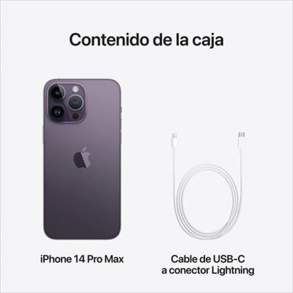 Iphone 14 Pro Max 128Gb Morado Esim img #4
