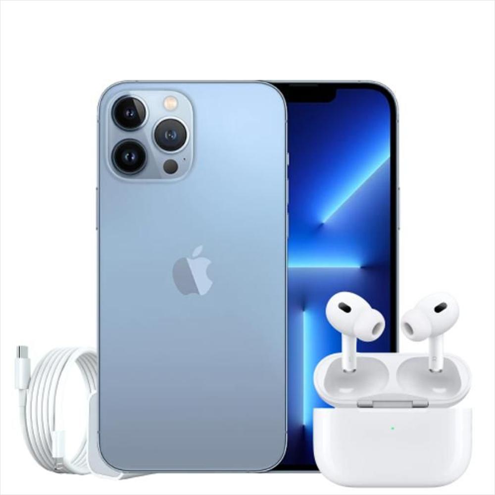 Iphone 13 Pro 256Gb Azul Sierra Reacondicionado + Regalo Audifonos & Cargador