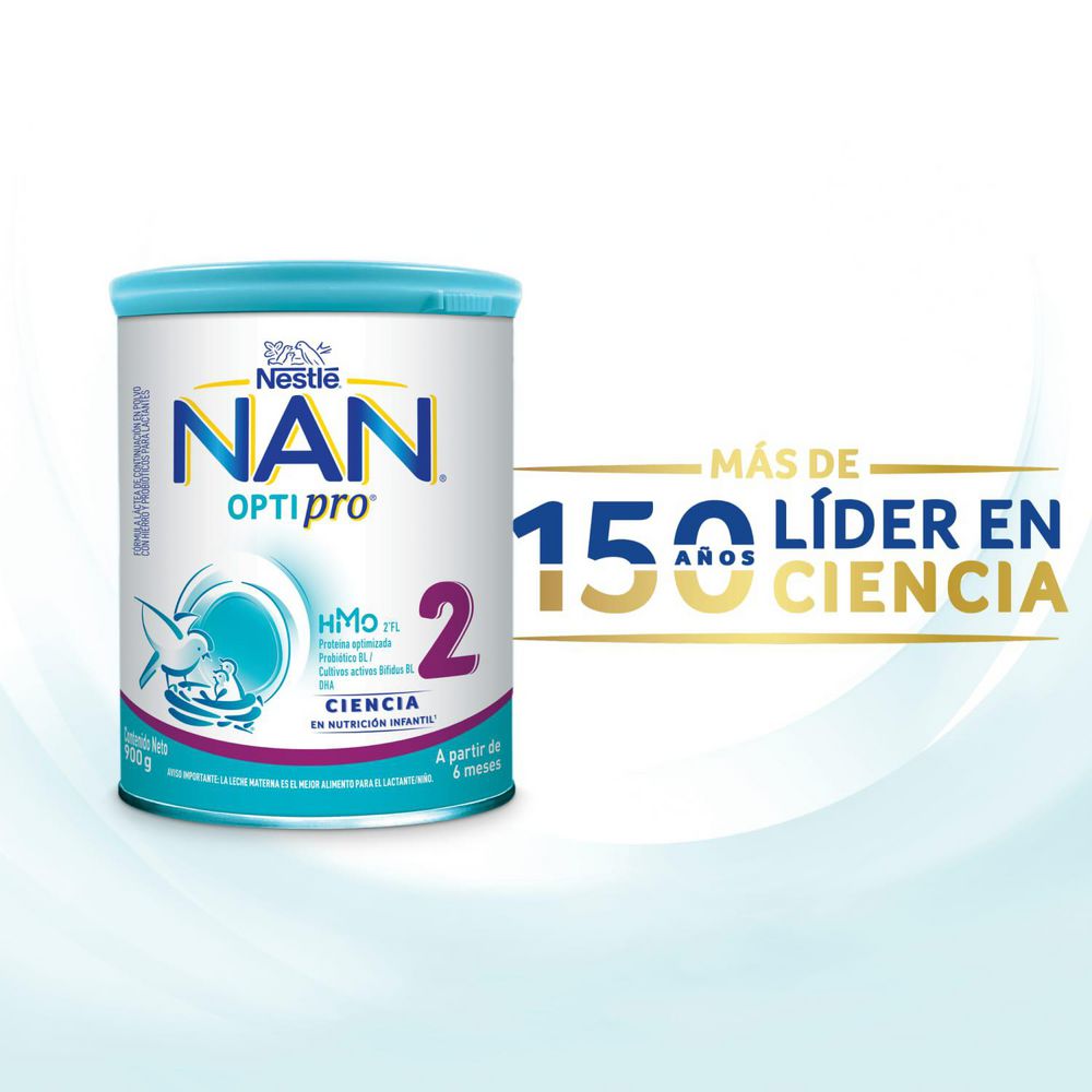 Fórmula infantil NAN Optipro 2 lata (400  gr) img #6