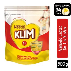 Alimento lácteo KLIM 1+ doypack (500  gr)