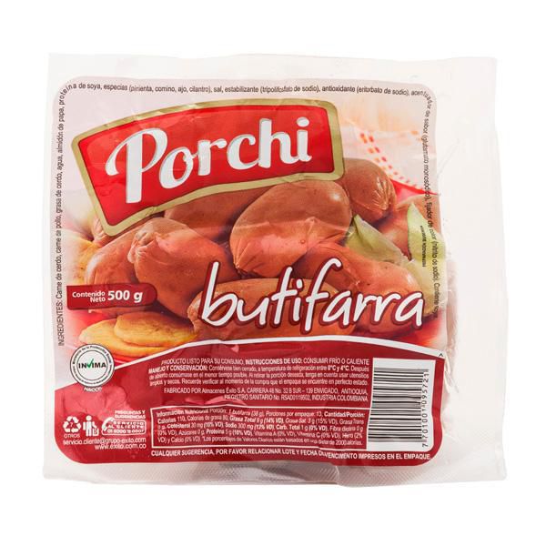Butifarra PORCHI (500 gr)