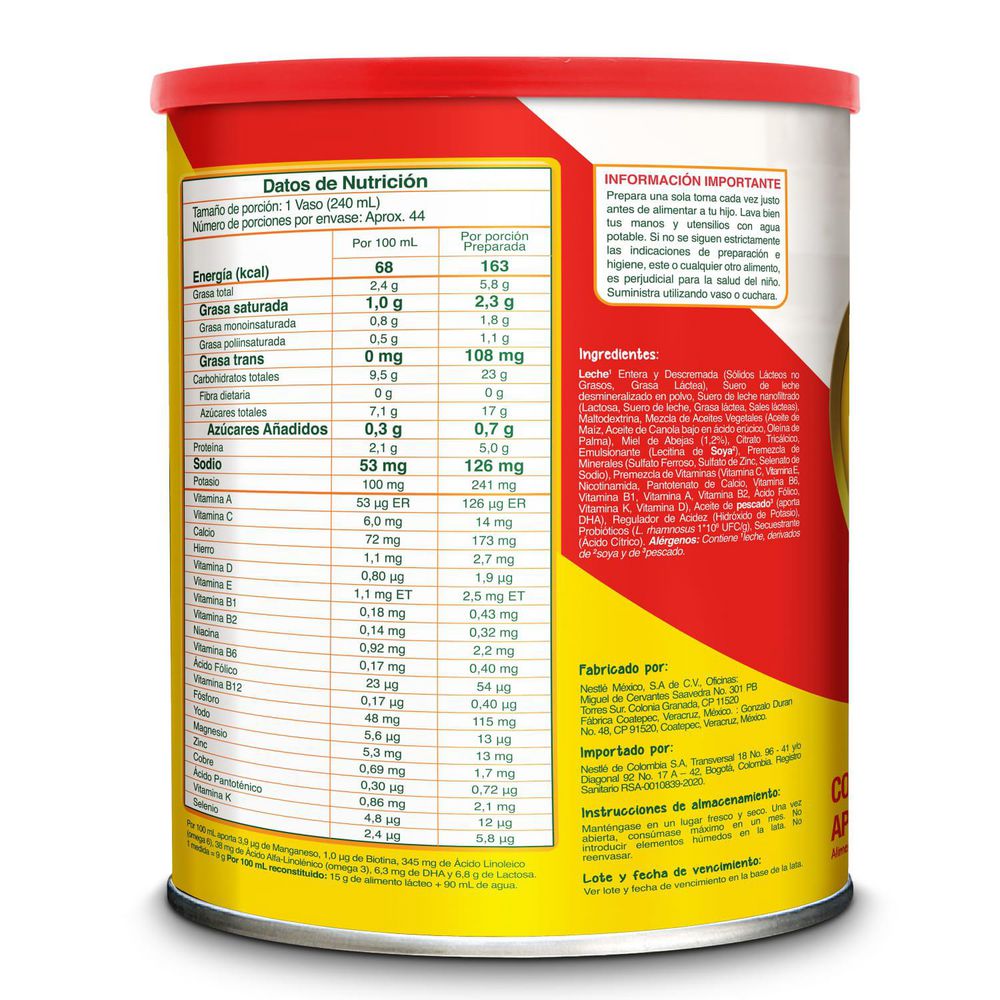 Alimento lácteo KLIM 1+ lata (1600  gr) img #4