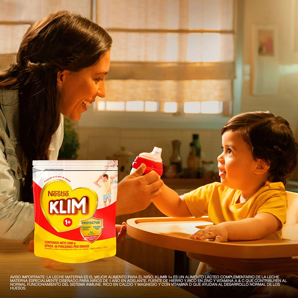 Alimento lácteo KLIM 1+ lata (1600  gr) img #5