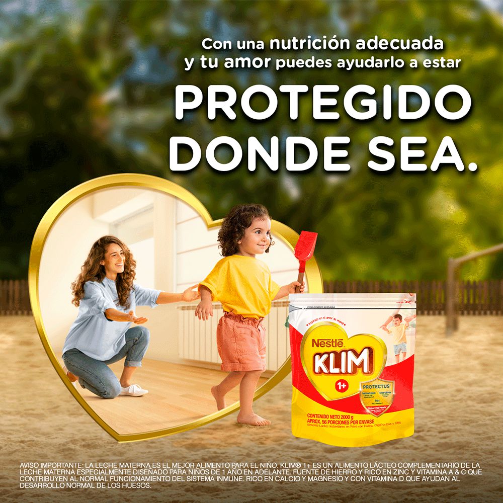 Alimento lácteo KLIM 1+ lata (1600  gr) img #6