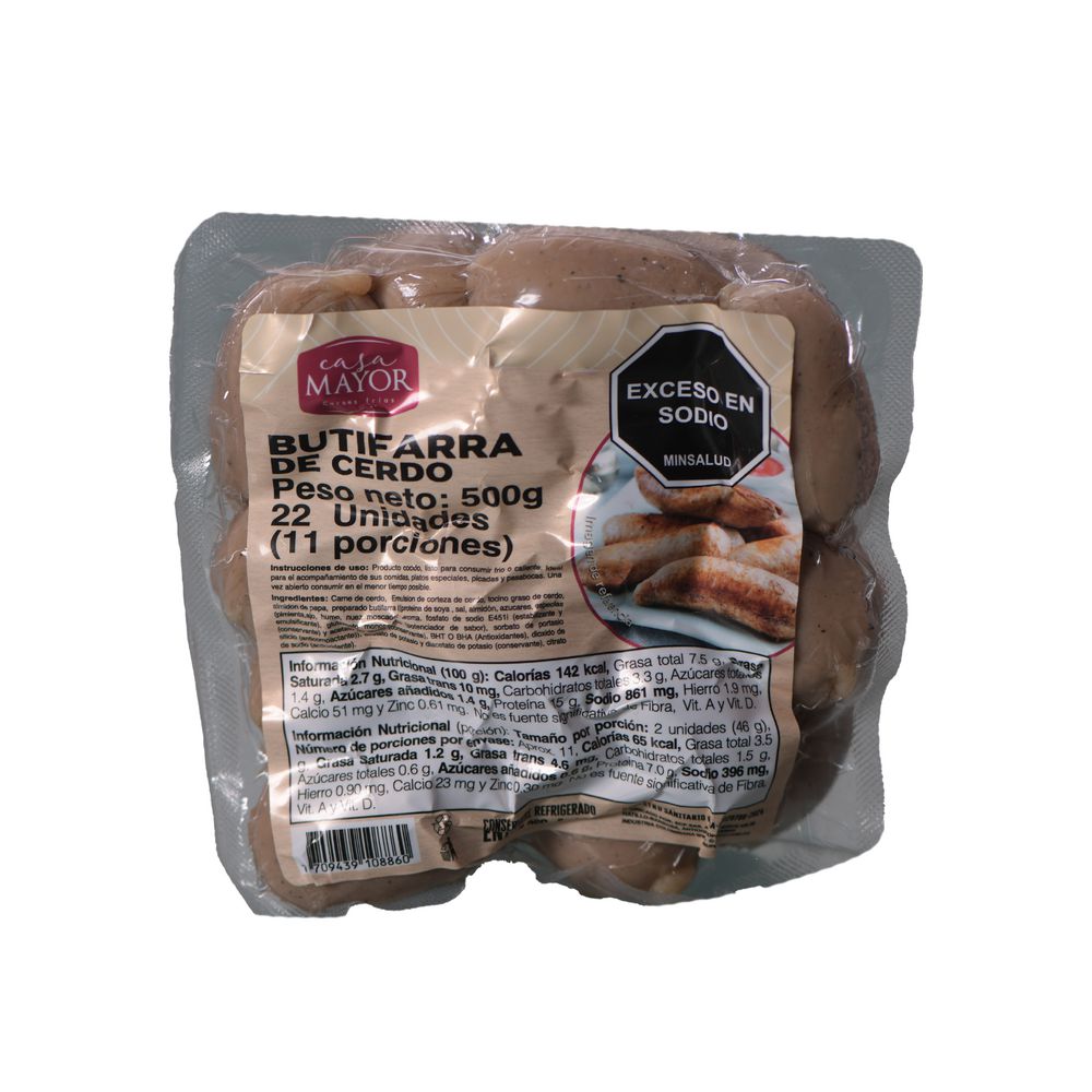Butifarra CASA MAYOR Butifarra (500 gr)