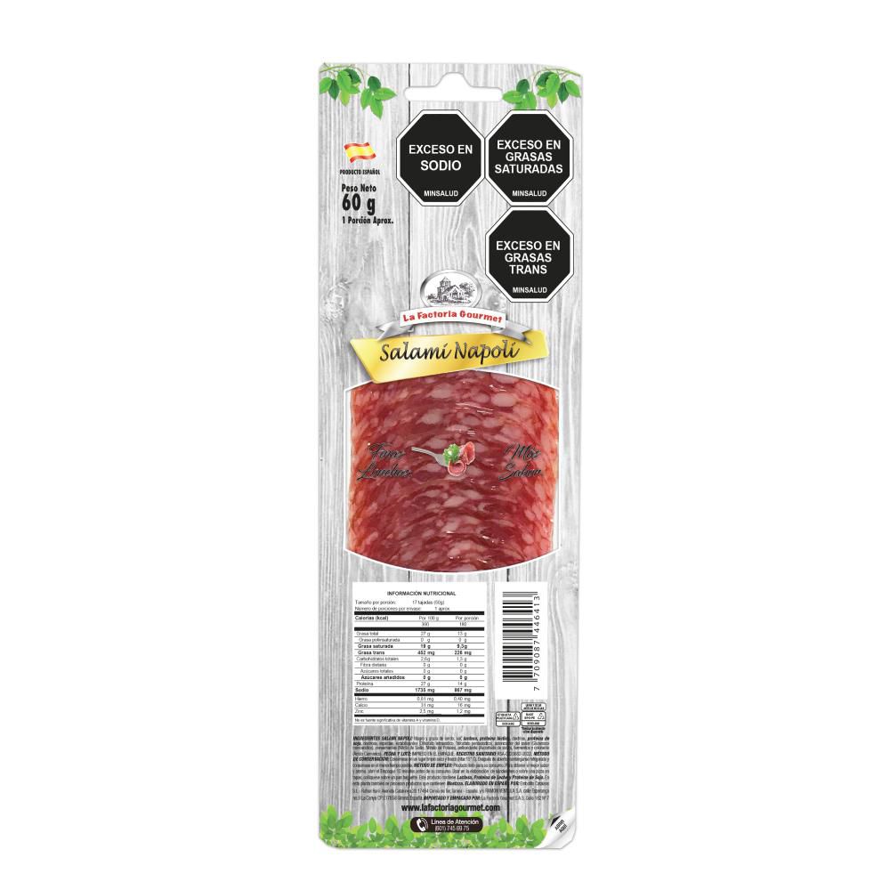 Salami LA FACTORIA GOURMET Napoli (60  gr)