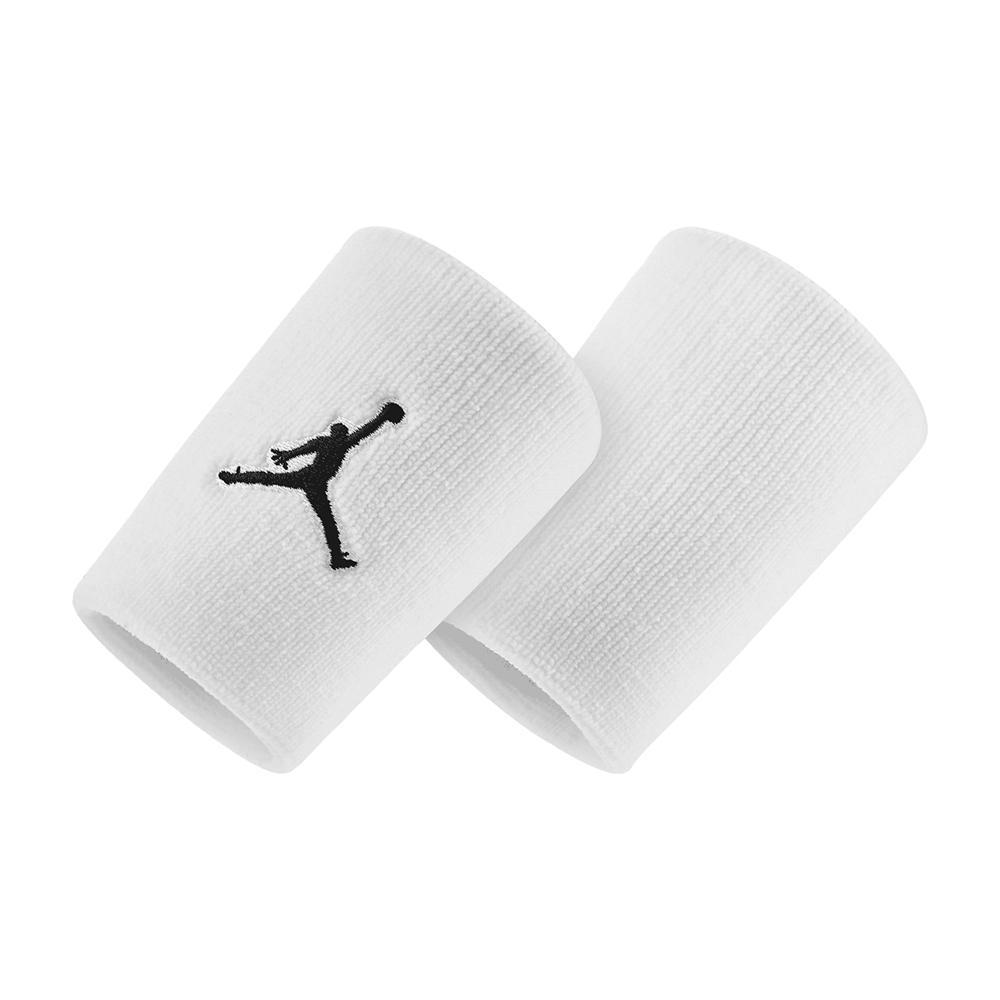 Muñequeras Deportivas Jordan Jumpman 2 Pk Blanco
