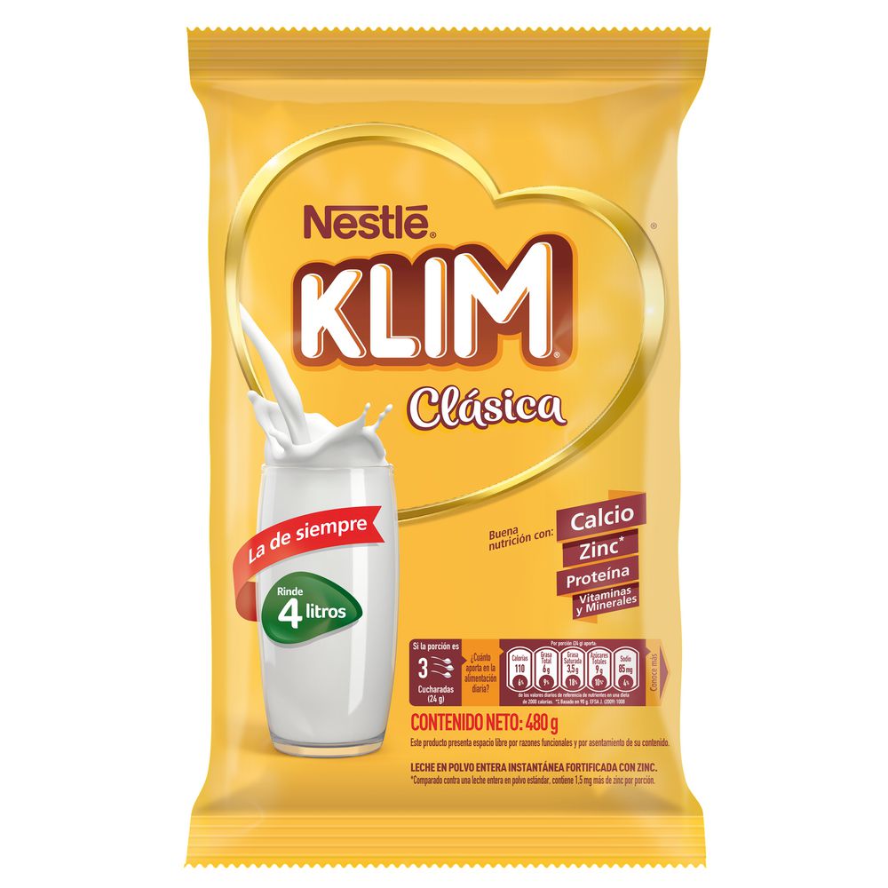 Leche KLIM (480 gr)