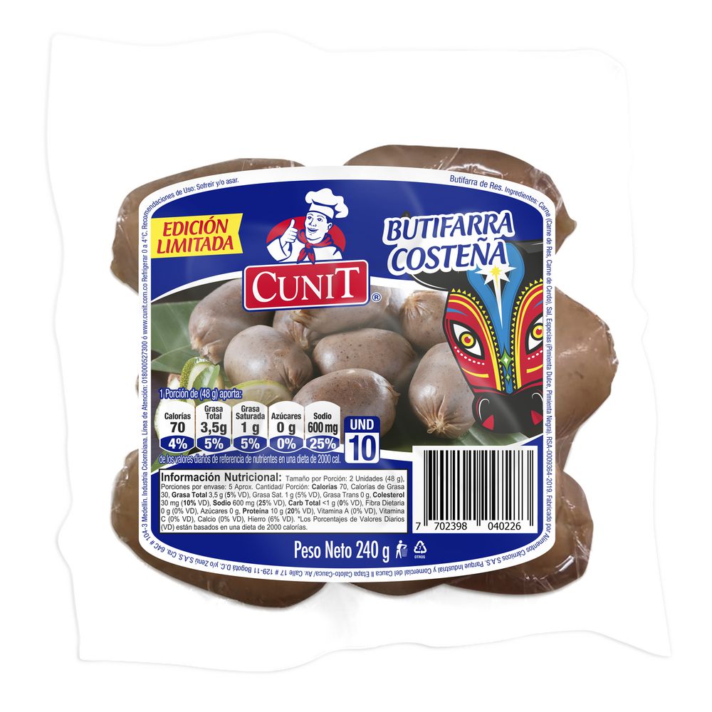 BUTIFARRA CUNIT  (240  gr) img #2