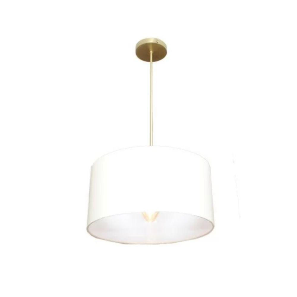 Lámpara De Techo Larisa 80 Cm Con Pantalla De Tela