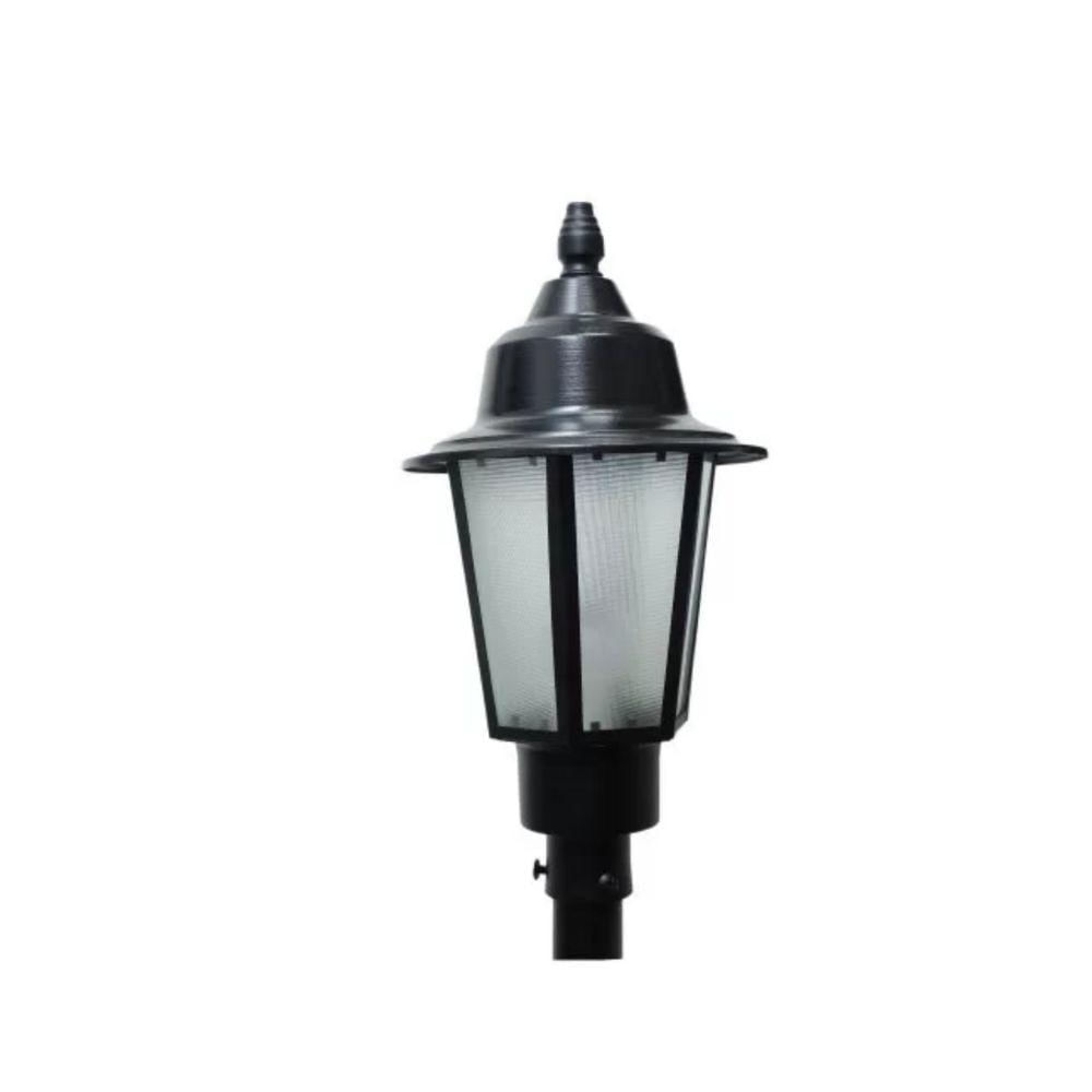 Farol Colonial Tipo Poste 6 Caras