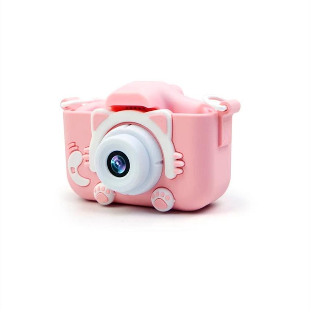Cámara Niñas Lcd Digital Fotográfica Video Rosado img #3