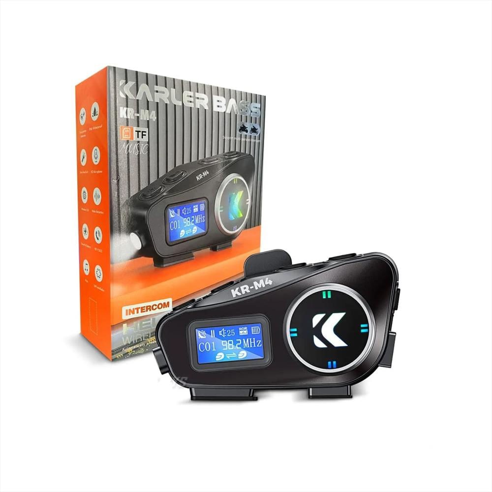 Intercomunicador Moto Inalambrico Bluetooth Radio Kr M4