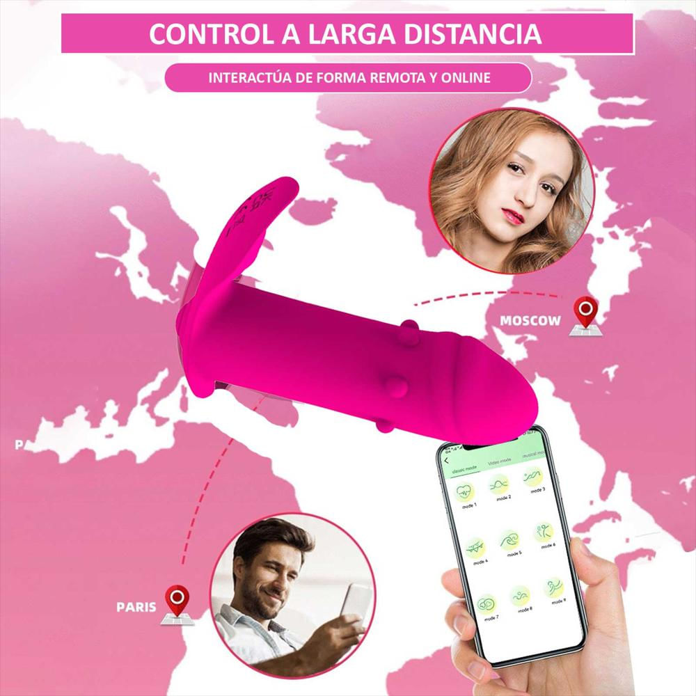 Vibrador Bluetooth Viajero Control Desde El Celular img #4