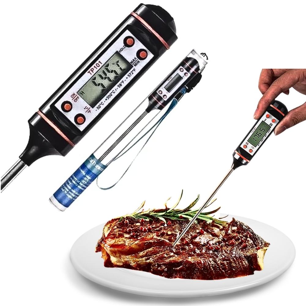 Termómetro Digital Para Alimentos Cocina Punzón Temperatura