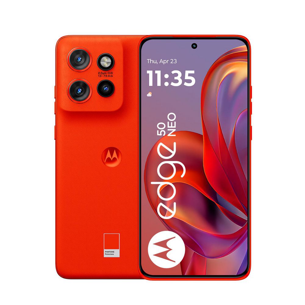 Celular MOTOROLA Edge 50 neo 256 GB 8 GB RAM Naranja