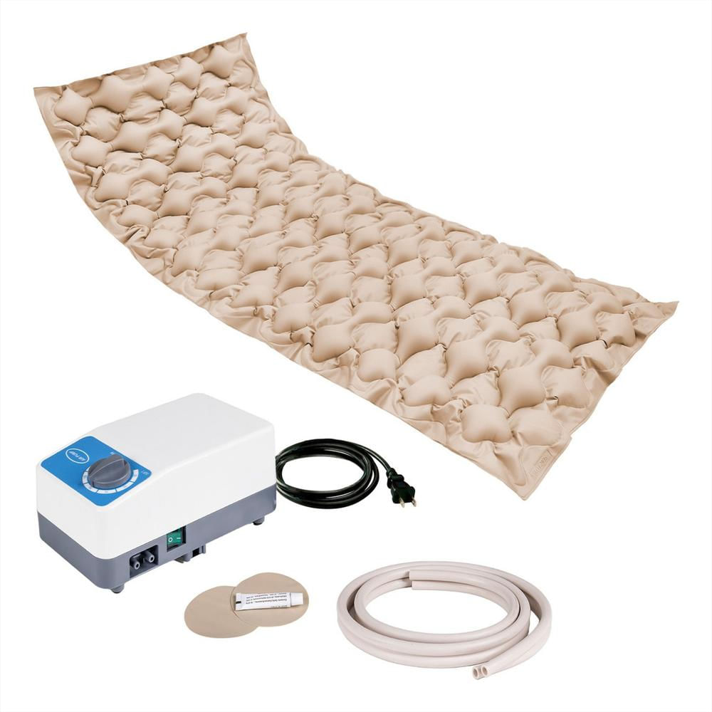 Colchon Antiescaras Compresion Alterna Electrico Antillagas Color Beige