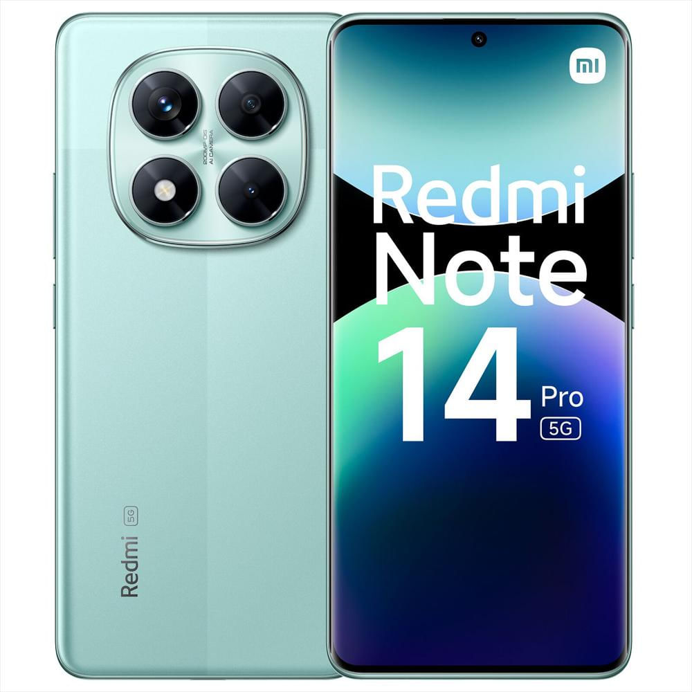 Celular Xiaomi Redmi Note 14 Pro 5G 512Gb 12Gb Ram Verde