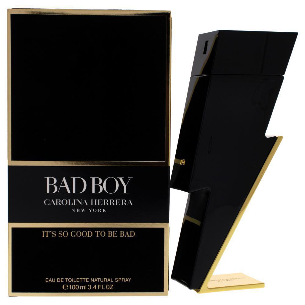 Perfume Carolina Herrera Bad Boy 3.4Oz