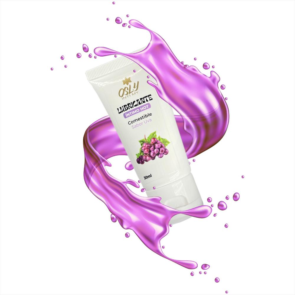 Lubricante Íntimo Hot Uva 30Ml
