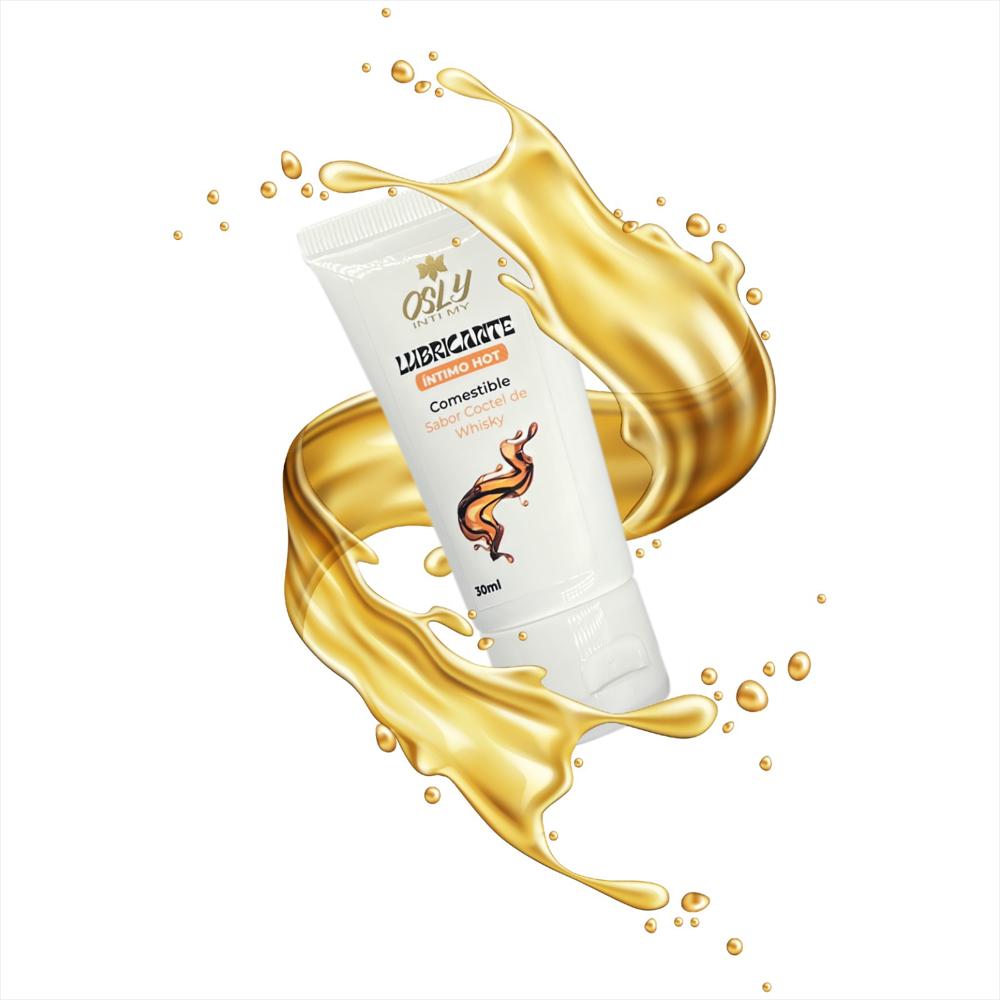 Lubricante Íntimo Hot Coctel Whisky 30Ml