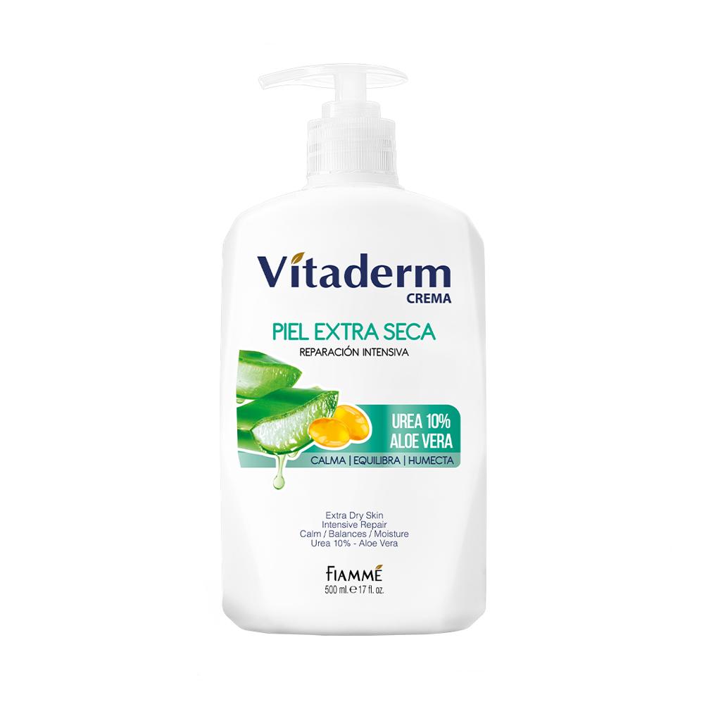 Crema Vitaderm Extra Humectante Aloe X500ml