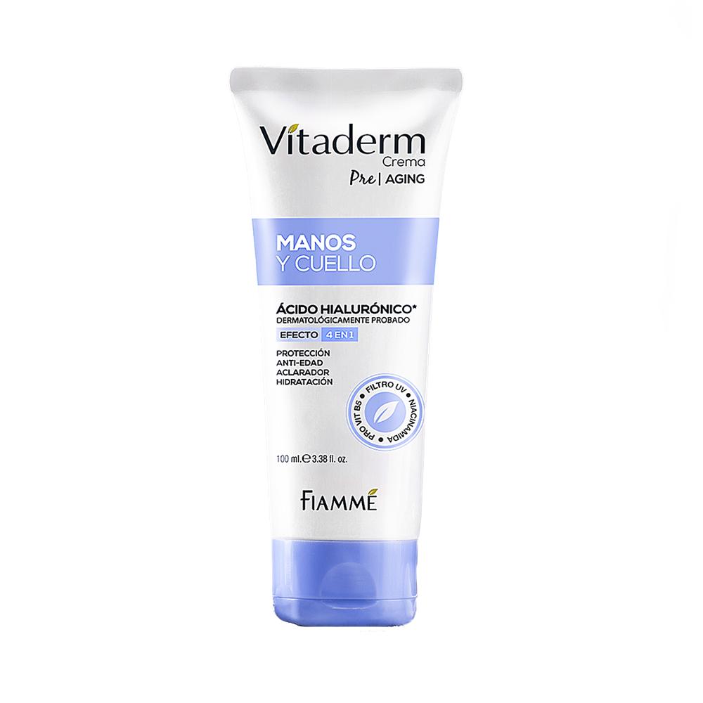 Crema Vitaderm Para Manos Y Cuello X100ml