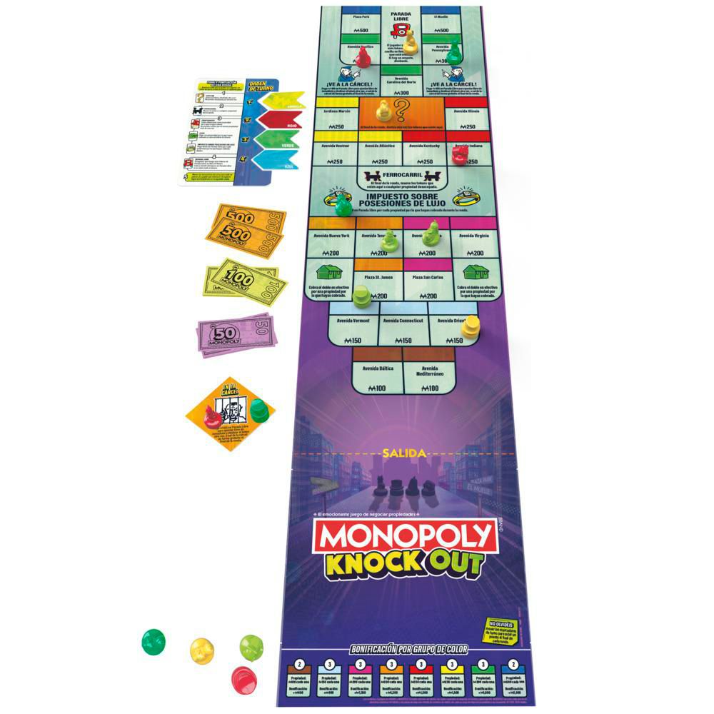 Juego de Mesa Monopoly Knockout MONOPOLY img #2