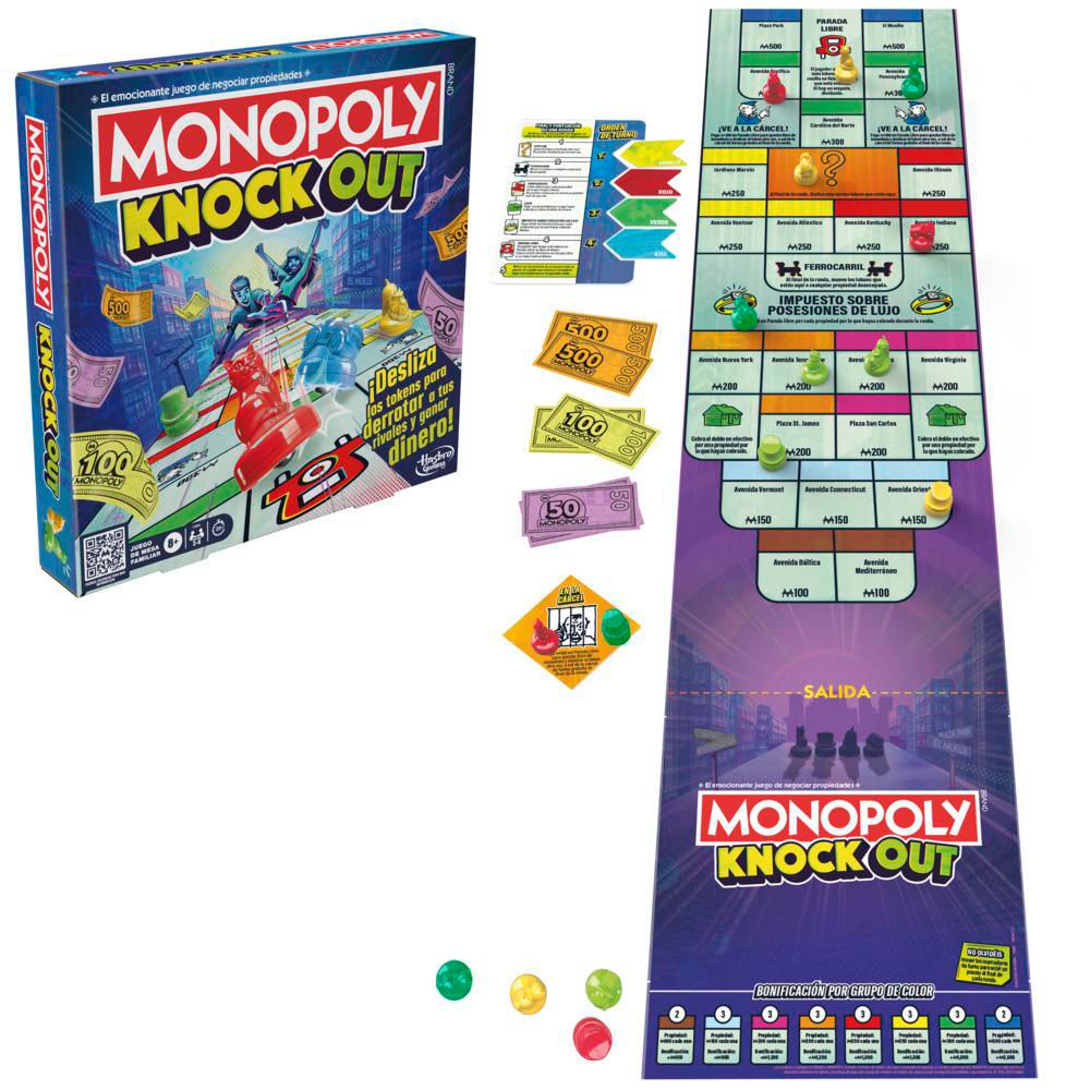 Juego de Mesa Monopoly Knockout MONOPOLY img #3