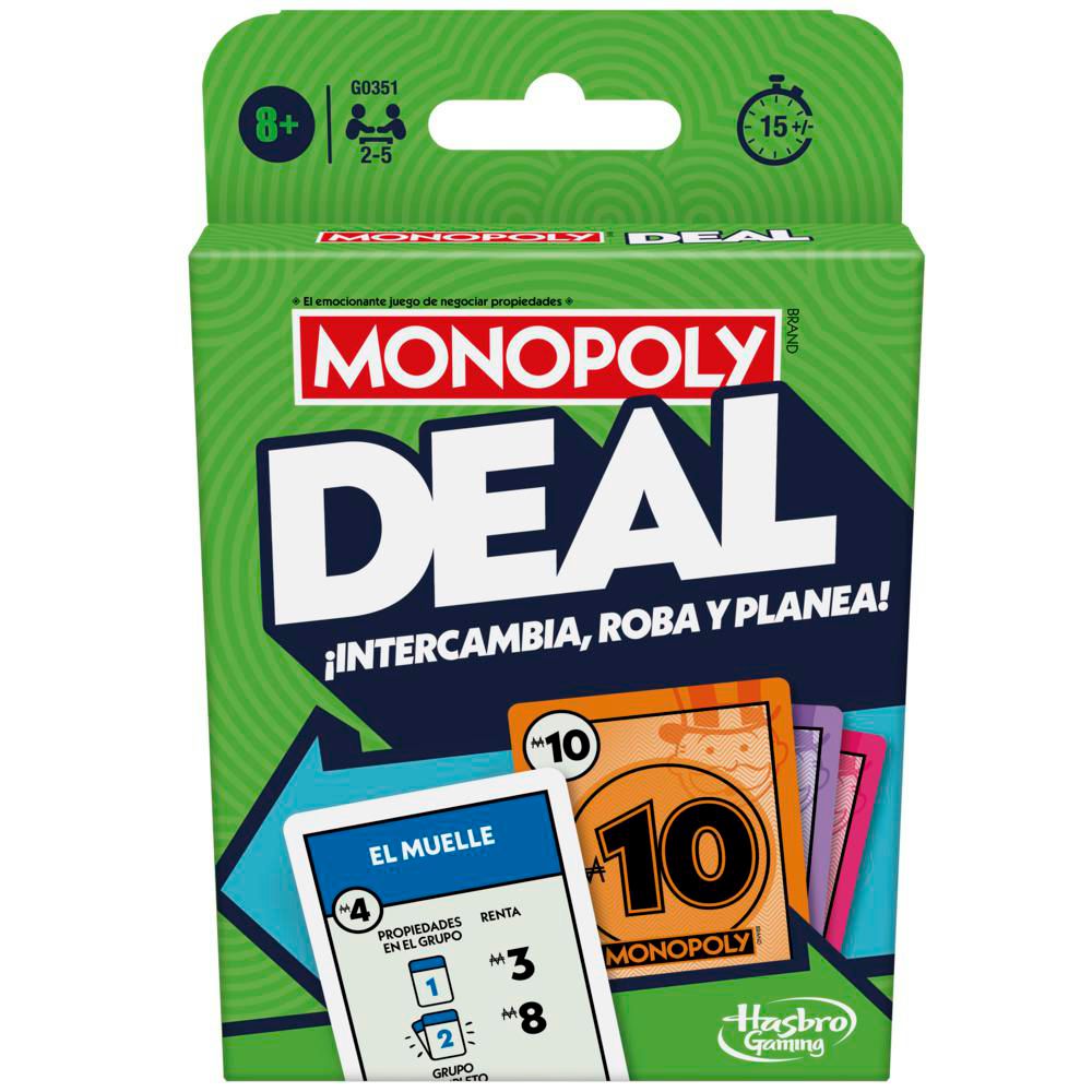 Juego de Mesa Monopoly Deal MONOPOLY