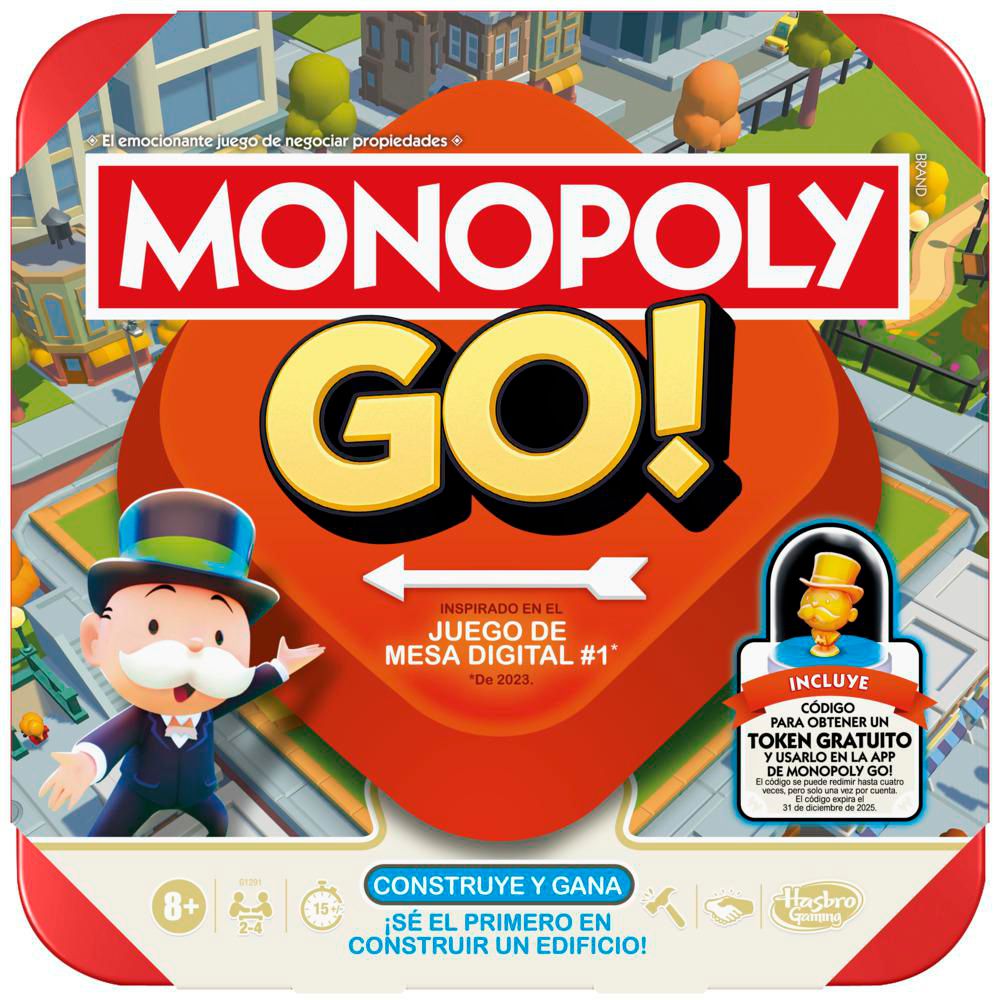 Juego de Mesa GO!  MONOPOLY