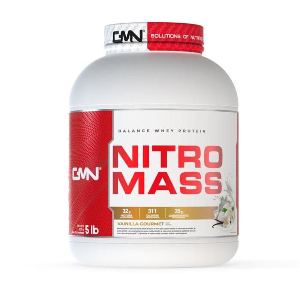 Proteína Baja En Carbohidratos Gmn Nitro Mass 5 Lb
