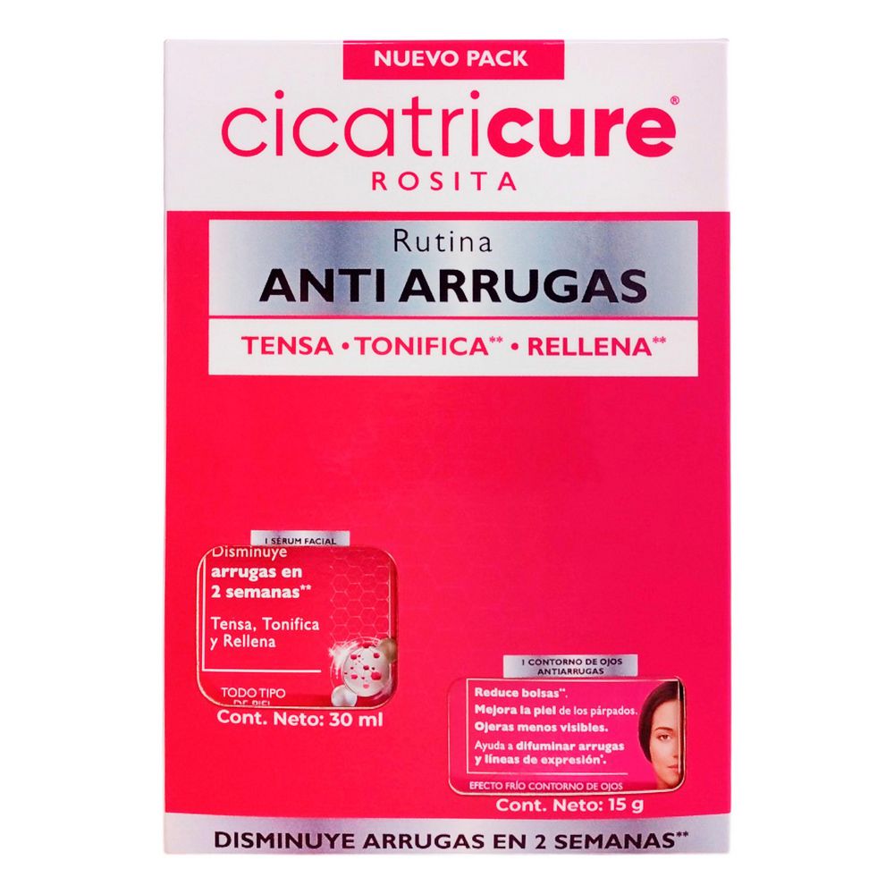 Serum CICATRICURE Facial Anti Arrugas Biotecnolo (1 UNIDAD)
